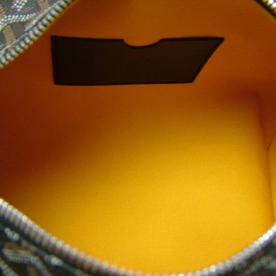 Goyard Goyardine Amakios PM Bowler Tote Black 6 of 9