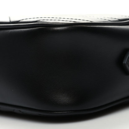 Gucci Calfskin Matelasse Small GG Marmont Chain Shoulder Bag Black 10 of 10