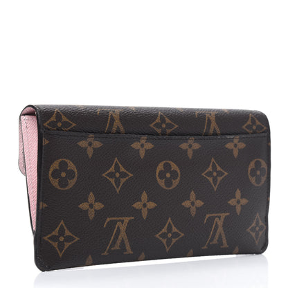 Louis Vuitton Monogram Jeanne Wallet Rose Ballerine 4 of 12
