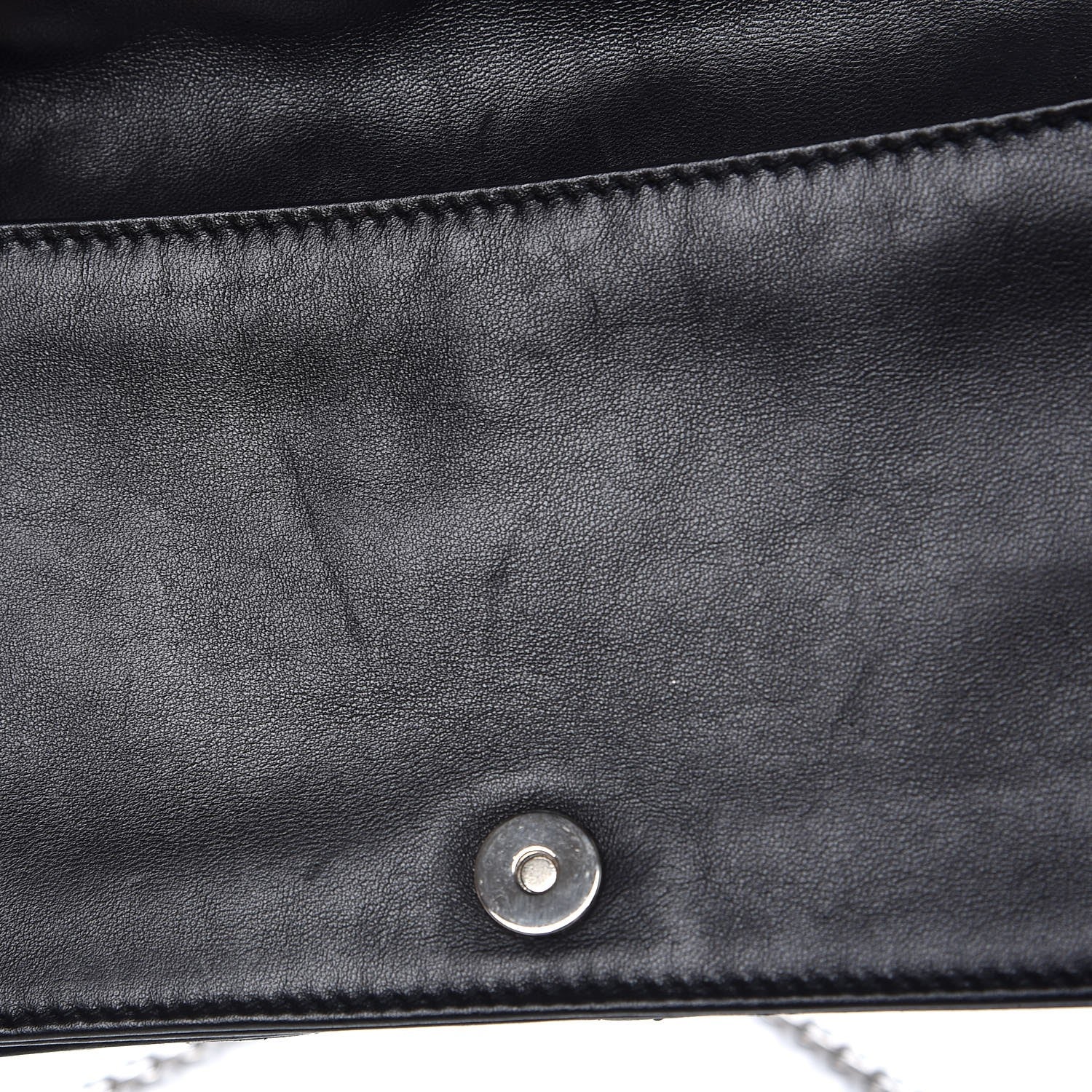 Christian Dior Lambskin Cannage Lady Dior Convertible Clutch Black 8 of 8