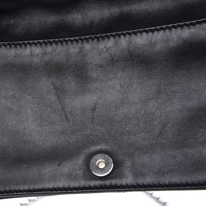 Christian Dior Lambskin Cannage Lady Dior Convertible Clutch Black 8 of 8