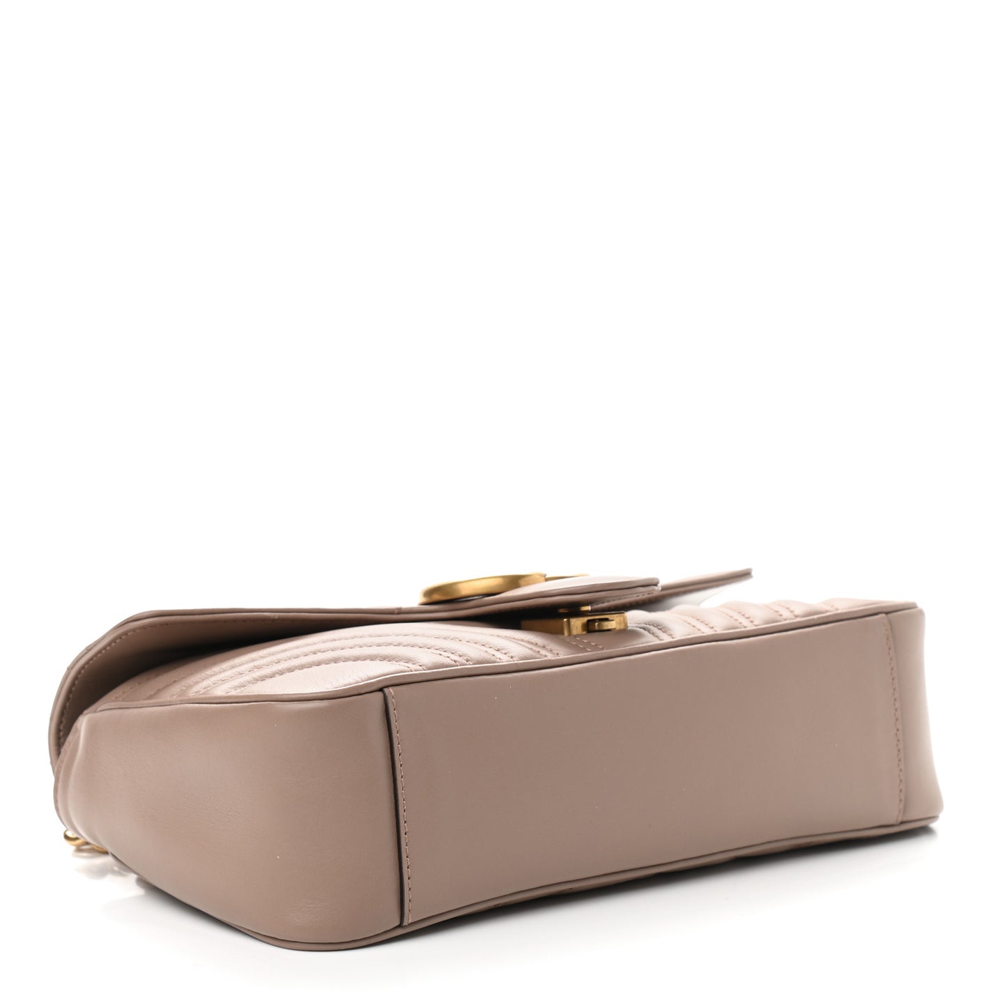 Calfskin Matelasse Small GG Marmont Shoulder Bag Porcelain Rose