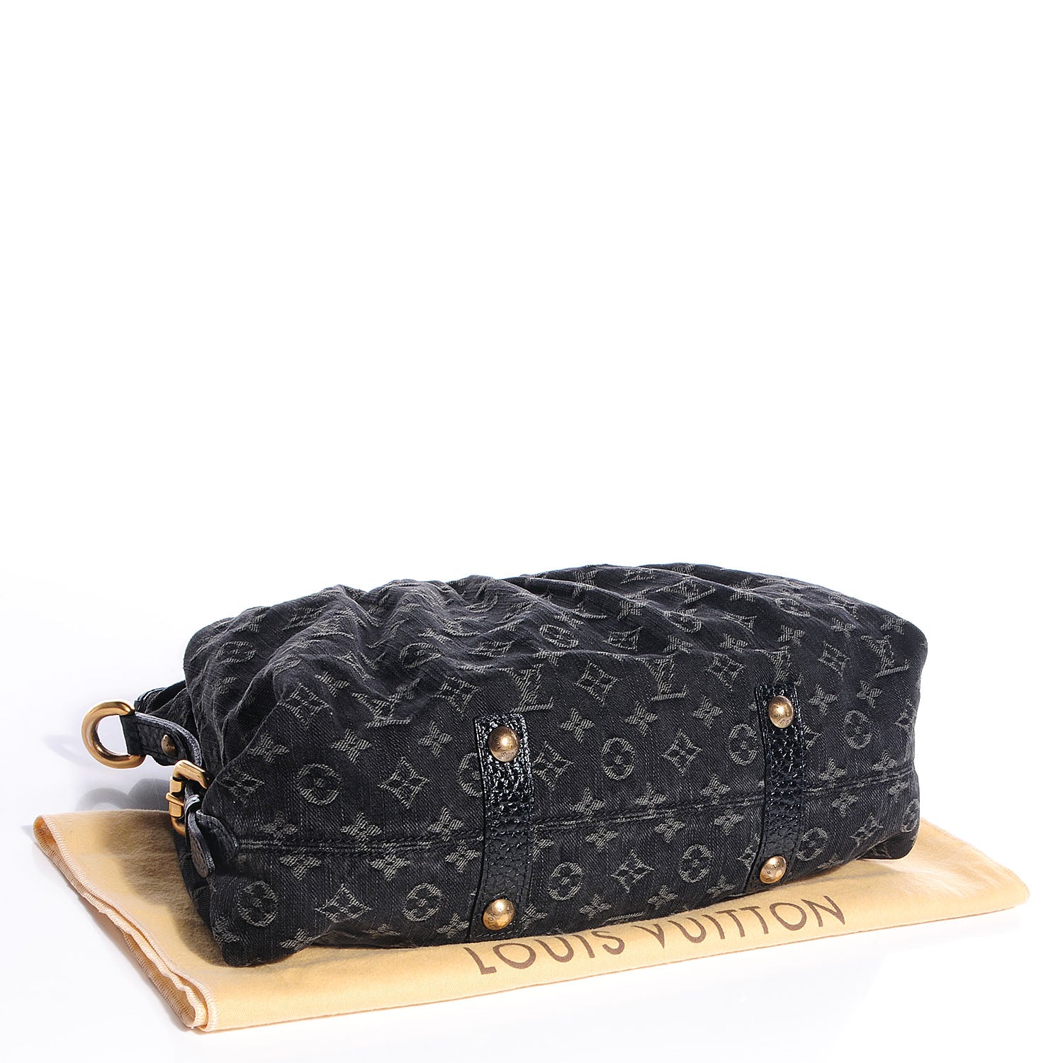 Louis Vuitton Denim Neo Cabby MM Black 4 of 7