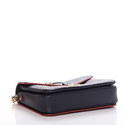 Louis Vuitton Empreinte Pochette Metis Marine Rouge 4 of 11