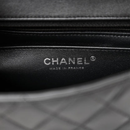 Chanel Lambskin Quilted Mini Rectangular Flap So Black 6 of 11