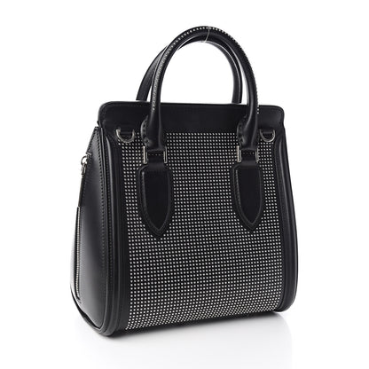Alexander McQueen Calfskin Studded Large Heroine Black 3 of 9