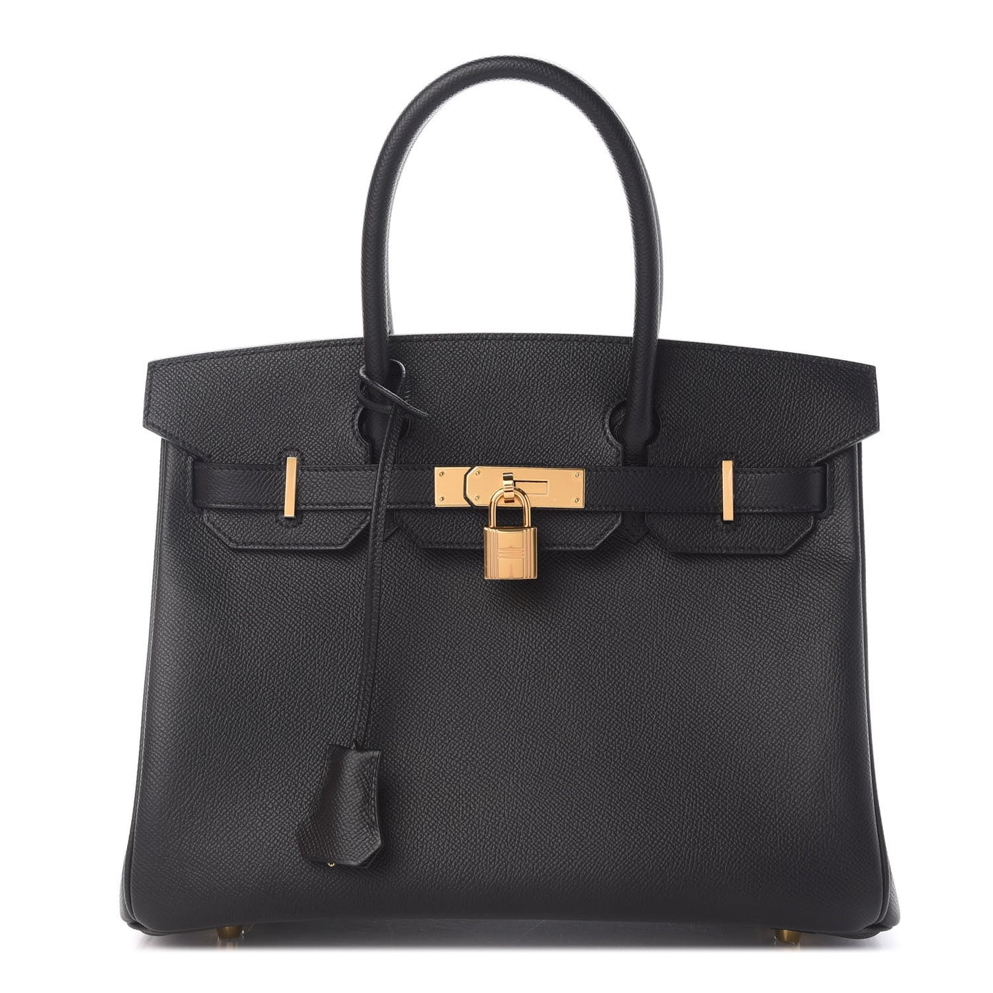 Epsom Birkin 30 Black