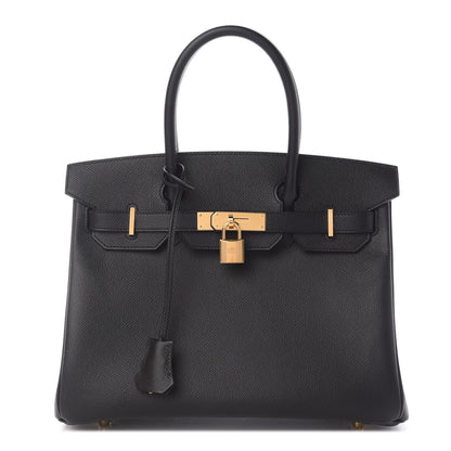 Hermes Epsom Birkin 30 Black 1 of 11