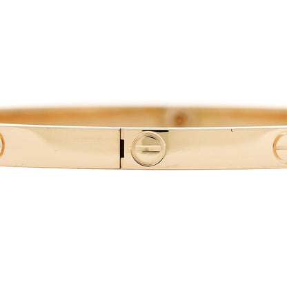 Cartier 18K Yellow Gold Small LOVE Bracelet 16 6 of 7