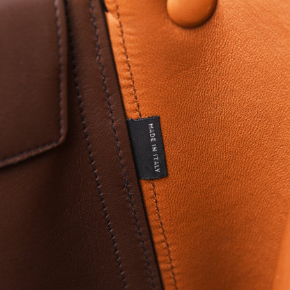 Prada Saffiano Cuir Small Double Bag Cacao 15 of 22