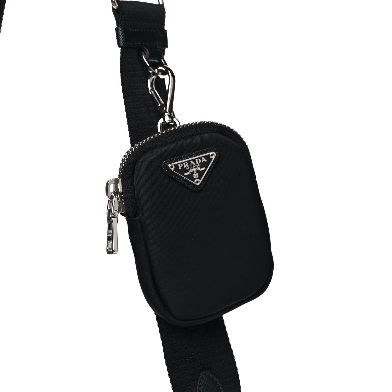 Prada Nylon Re-Edition 2005 Shoulder Bag Black 11 of 13