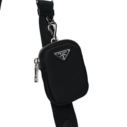 Prada Nylon Re-Edition 2005 Shoulder Bag Black 11 of 13