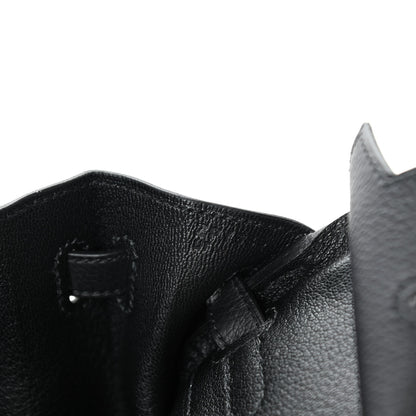 Hermes Togo Birkin 25 Black 6 of 10