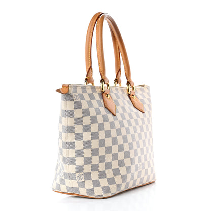 Louis Vuitton Damier Azur Saleya PM 3 of 16
