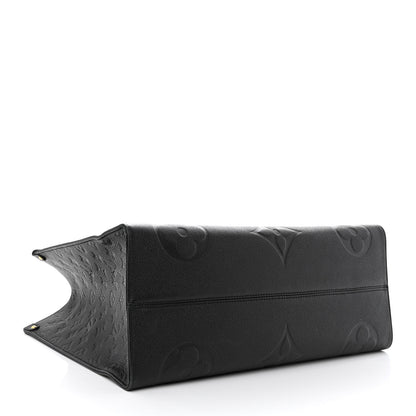 Louis Vuitton Empreinte Monogram Giant Onthego GM Black 4 of 9