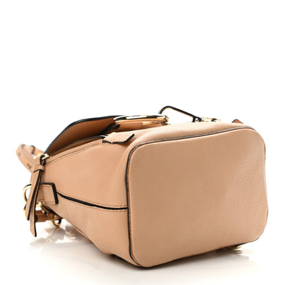 Chloe Suede Calfskin Mini Faye Backpack Blush Nude 4 of 12