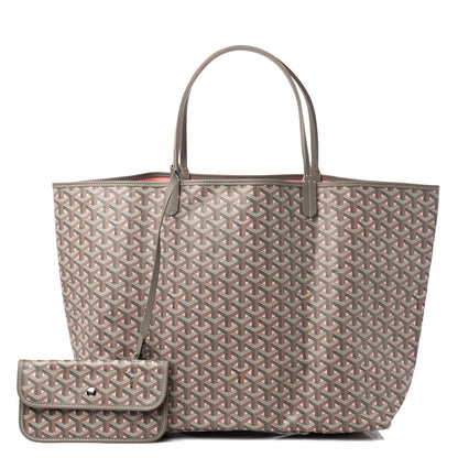 Goyard Goyardine Saint Louis Claire Voie GM Grege Powder Pink 1 of 10