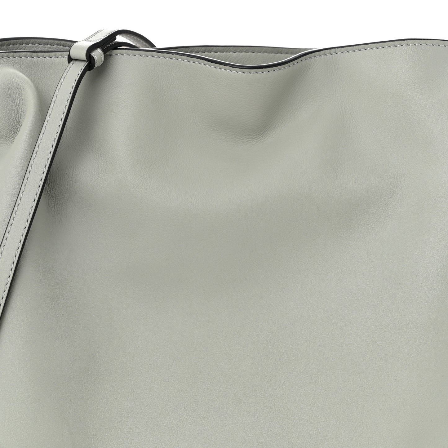 Nappa Medium Flamenco Knot Bag Light Celadon
