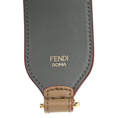 Fendi Vitello Liberty Velvet FF Multicolor Strap You Multicolor Cuoio 3 of 5