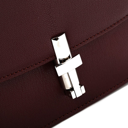 The Row Goatskin The Sofia 8.75 Crossbody Burgundy 11 of 12