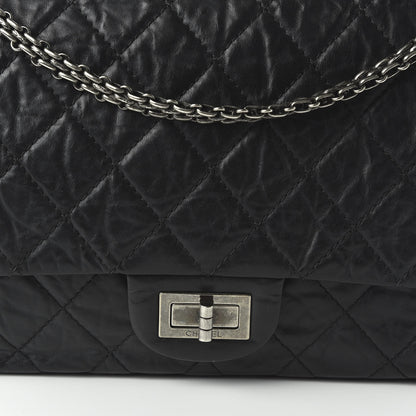 Chanel Aged Calfskin Quilted 2.55 Reissue 227 Flap Black 11 of 11