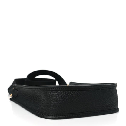 Hermes Taurillon Clemence Evelyne TPM Black 4 of 11