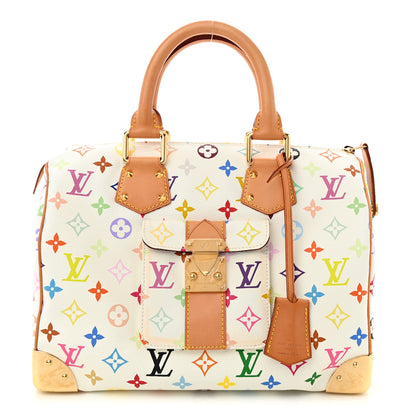 Louis Vuitton Monogram Multicolor Speedy 30 White 1 of 9