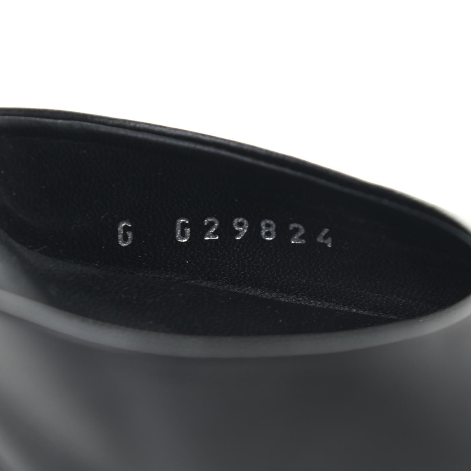 Chanel Lambskin Cap Toe d'Orsay Pumps 36.5 Black 8 of 12