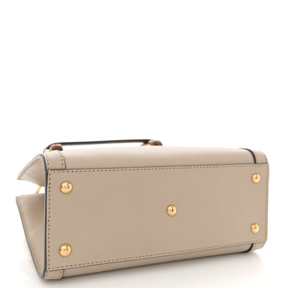Gucci Wonka Grain Calfskin Mini Diana Tote Bag Oatmeal Vintage Green 4 of 10