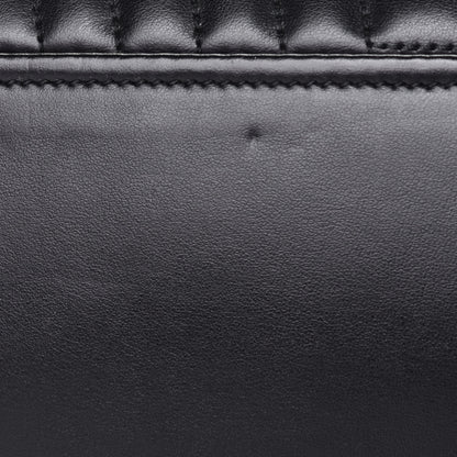 Prada Soft Calfskin Impunture Diagramme Tote Black 10 of 10