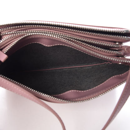 Celine Lambskin Small Trio Crossbody Bag Antique Rose 5 of 10