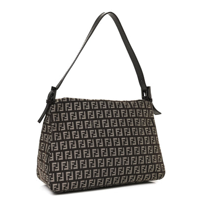 Fendi Zucchino Vitello Mama Baguette Testa di Moro Beige 3 of 10