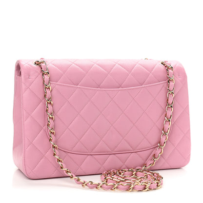 Chanel Caviar Quilted Jumbo Double Flap Pink 2 of 11