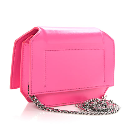 Givenchy Calfskin Bow Cut Chain Wallet Fuchsia 3 of 10