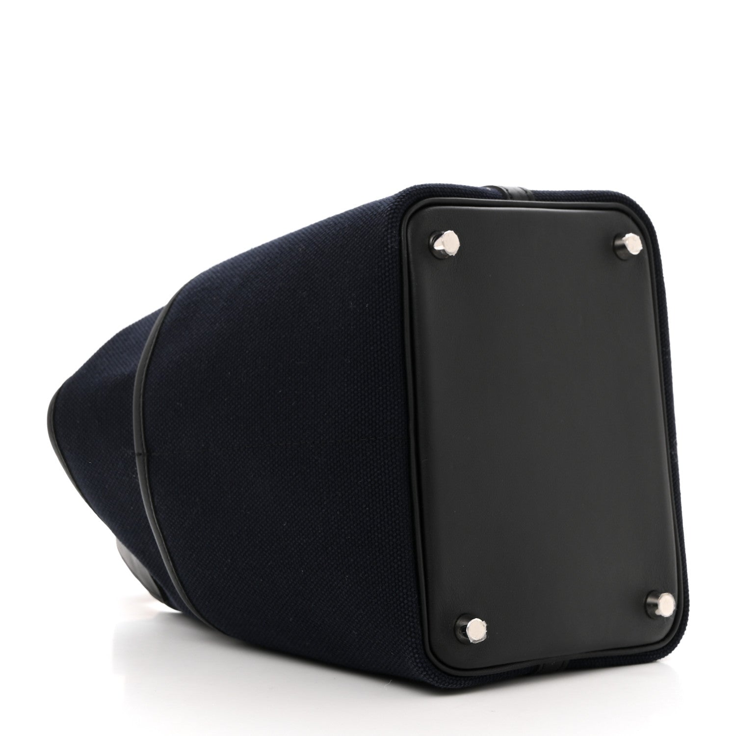 Hermes Toile Goeland Swift Cargo Picotin Lock 18 Bleu Marine Black 4 of 10