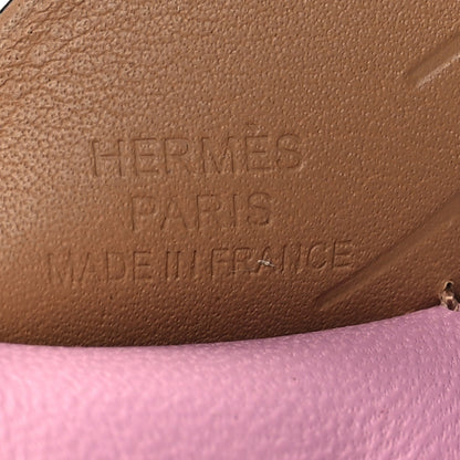 Hermes Milo Lambskin Grigri Rodeo Pegase Horse Bag Charm PM Mauve Sylvestre Craie Chai 3 of 5