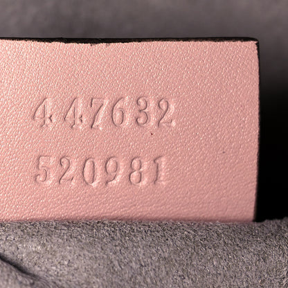 Gucci Calfskin Matelasse Small GG Marmont Chain Shoulder Bag Perfect Pink 7 of 17