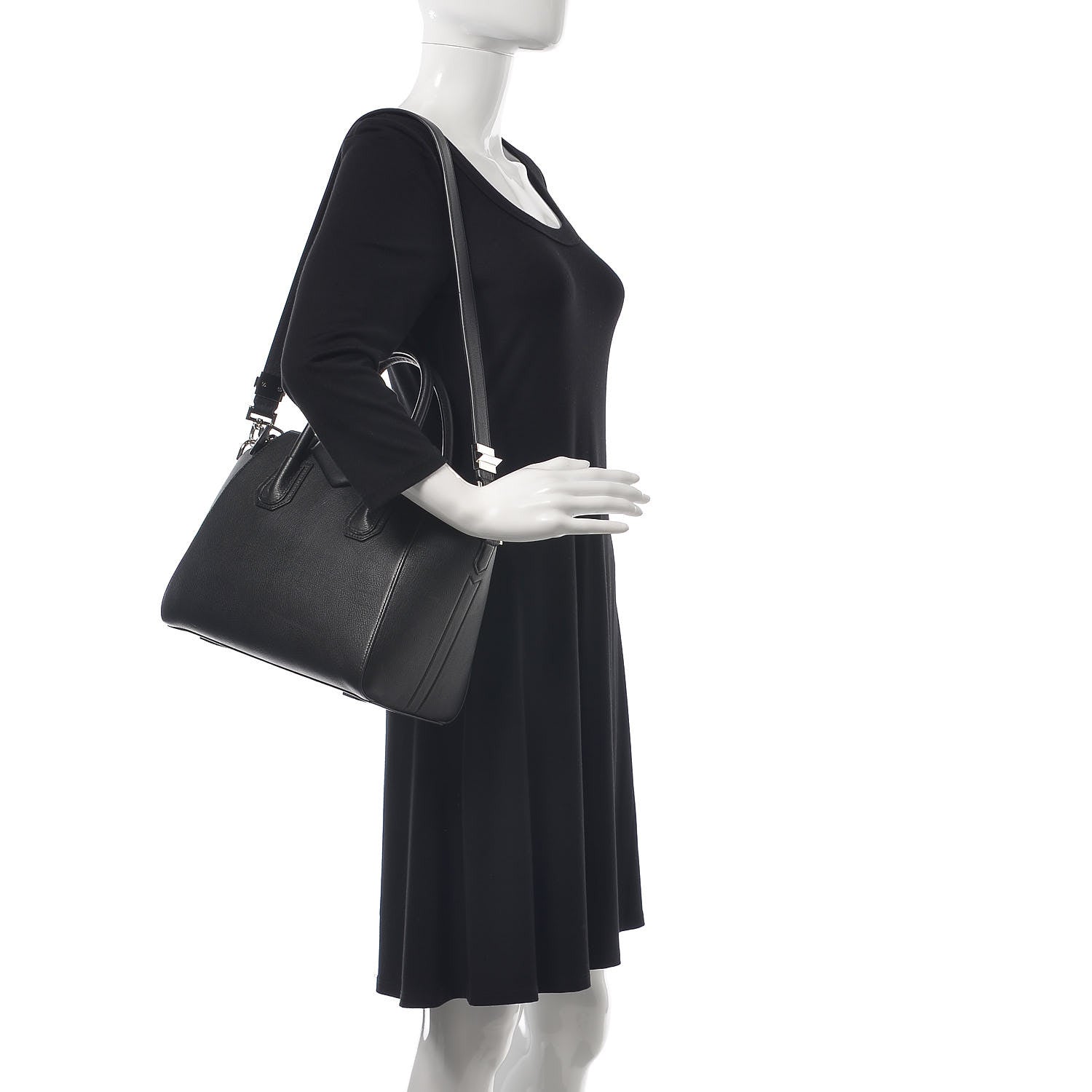 Givenchy Sugar Goatskin Small Antigona Black 2 of 11