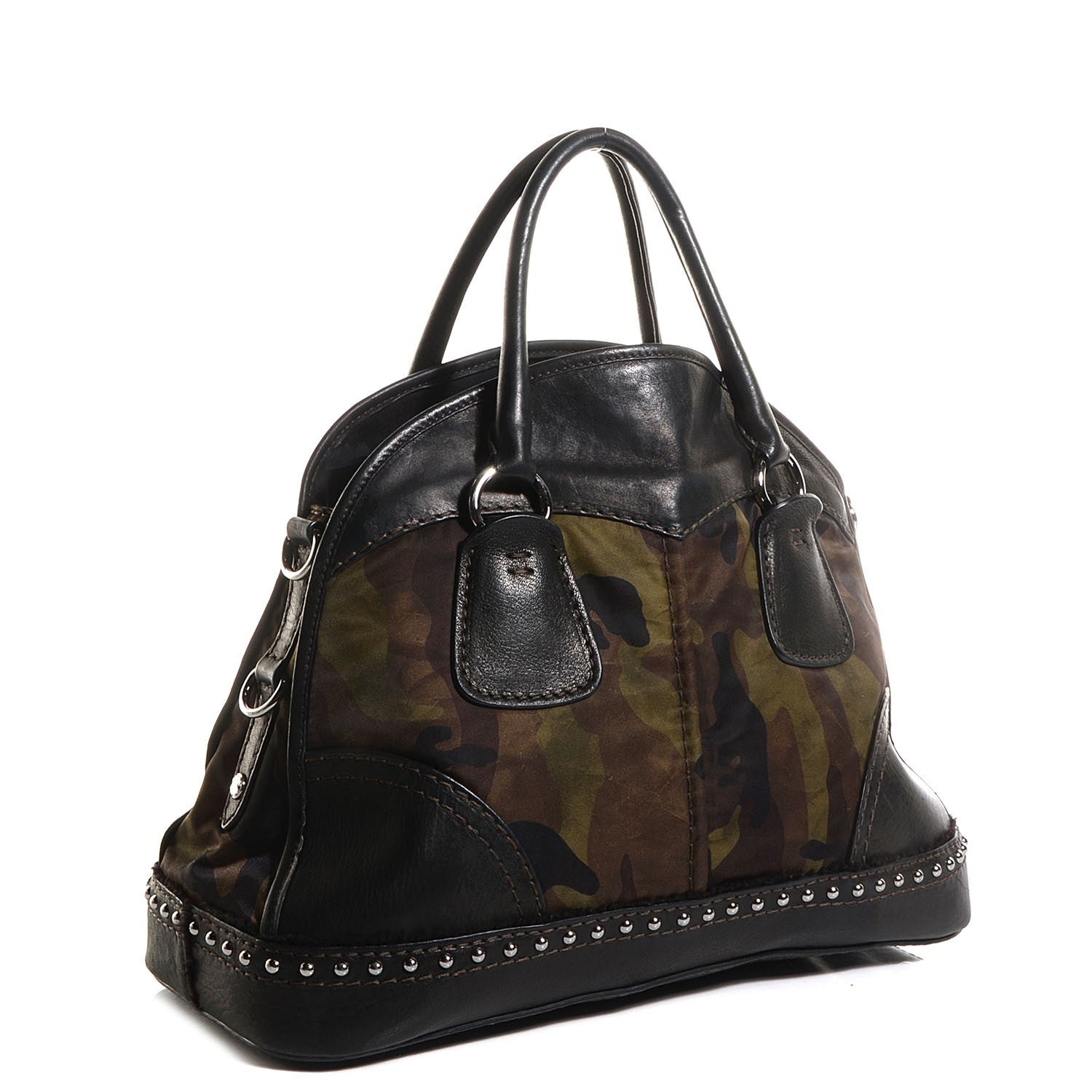 Prada Tessuto Camouflage Bowler Mimetico 3 of 9