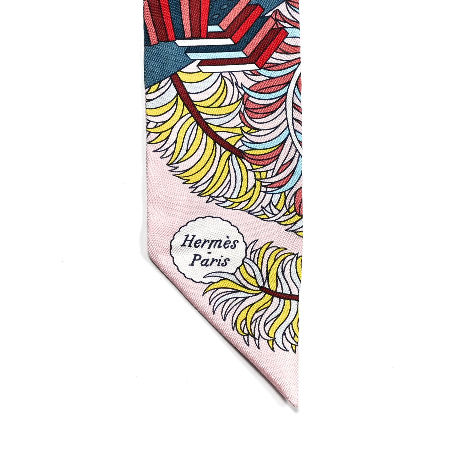 Silk De l'Ombrelle Aux Duels Twilly Bleu Moyen Rose Pale