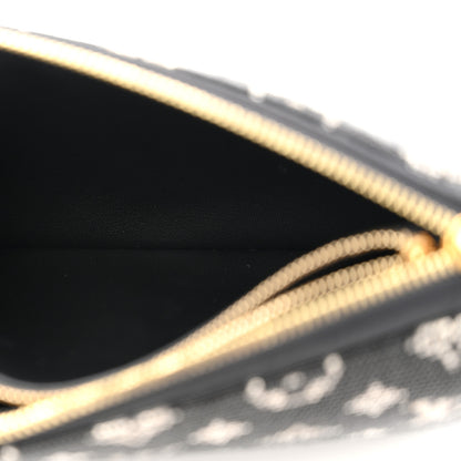 Louis Vuitton Satin Beaded Embroidered Monogram Coussin BB Black 8 of 17