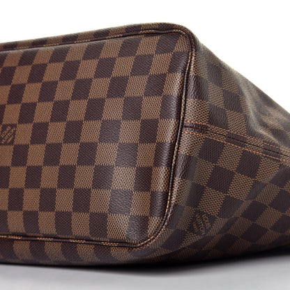 Louis Vuitton Damier Ebene Neo Neverfull MM Rose Ballerine 8 of 10