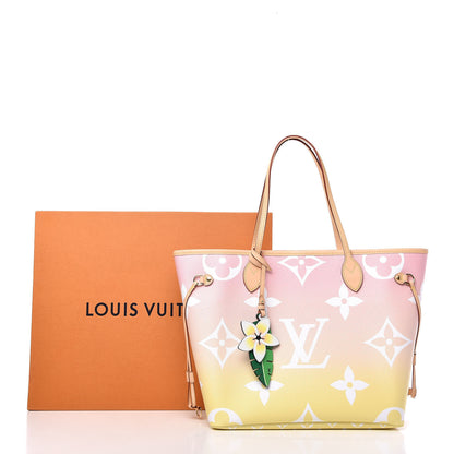 Louis Vuitton Monogram Giant By The Pool Neverfull MM Light Pink 10 of 10