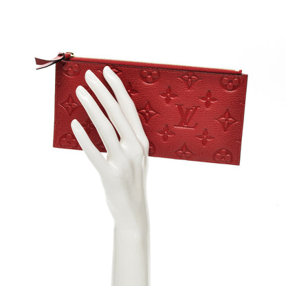 Louis Vuitton Empreinte Felicie Chain Wallet Zippered Insert Cherry 2 of 6