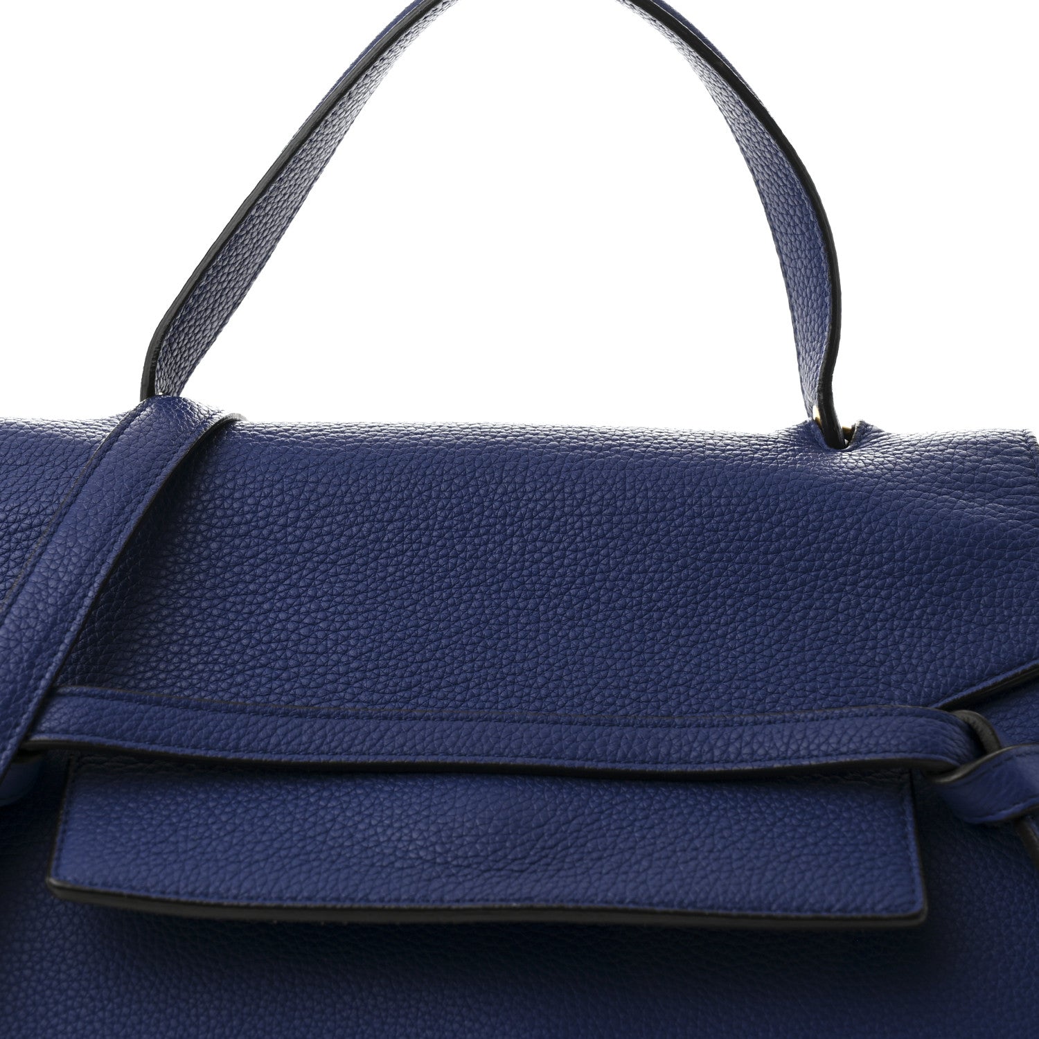 Celine Grained Calfskin Mini Belt Bag Indigo 8 of 11