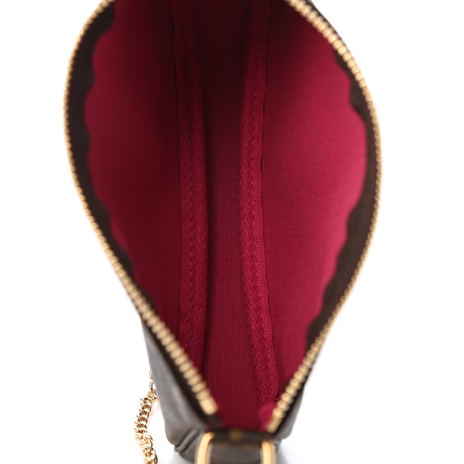 Louis Vuitton Monogram 2020 Christmas Animation Roller Coaster Mini Pochette Accessories Pivoine 4 of 4