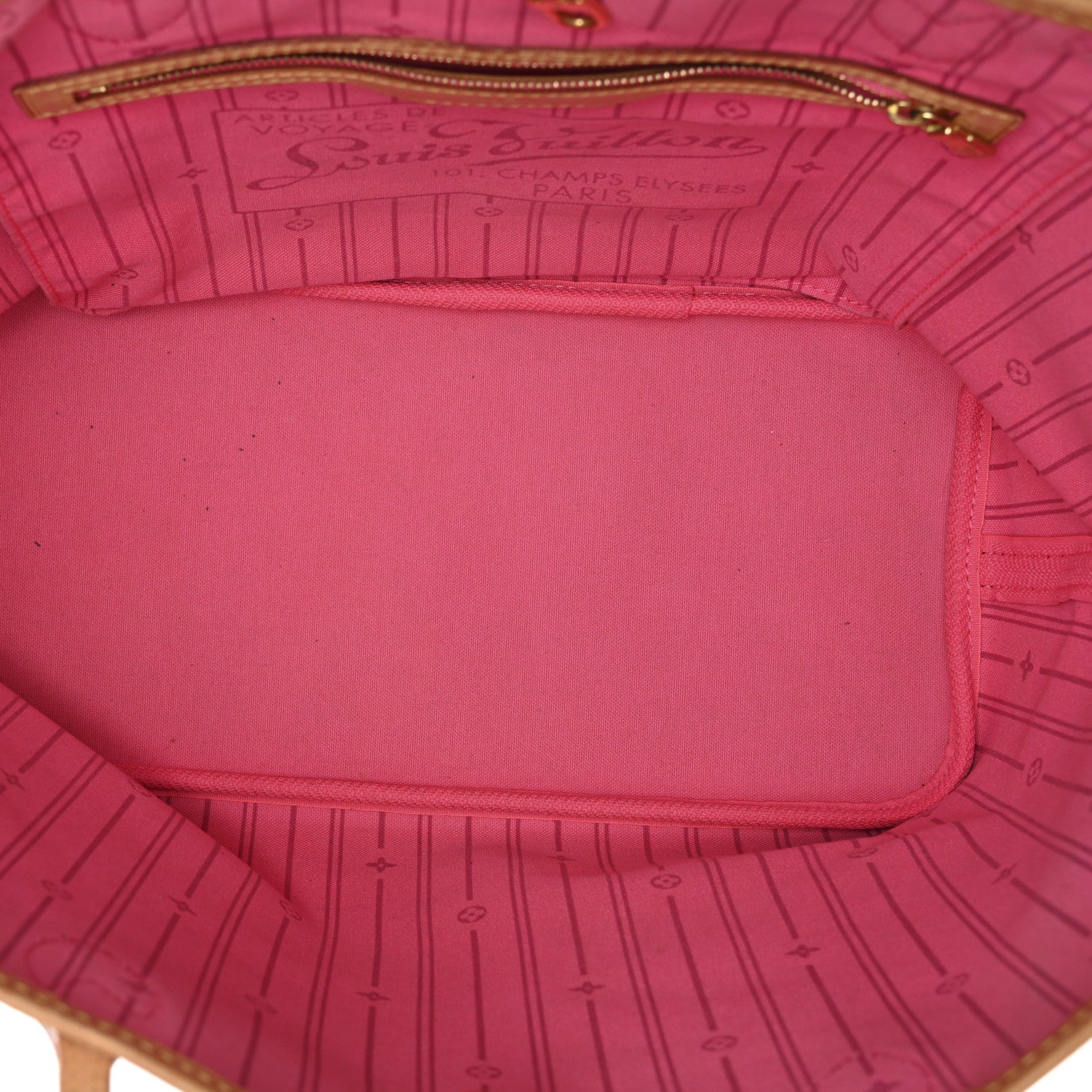 Louis Vuitton Monogram Roses Neverfull MM 5 of 13
