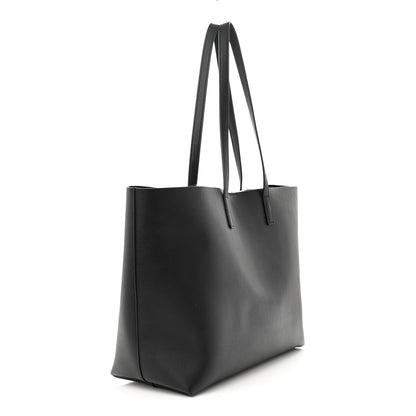 Saint Laurent Calfskin Large Shopping Tote Black 4 of 12