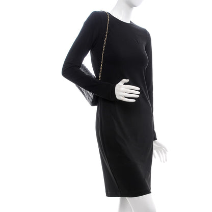 Chanel Lambskin East West Chocolate Bar Flap Black 2 of 15