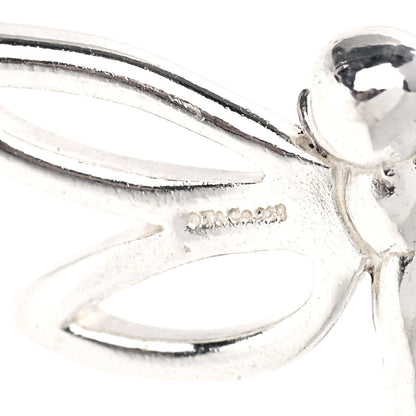 Tiffany Sterling Silver Dragonfly Pendant Necklace 4 of 6
